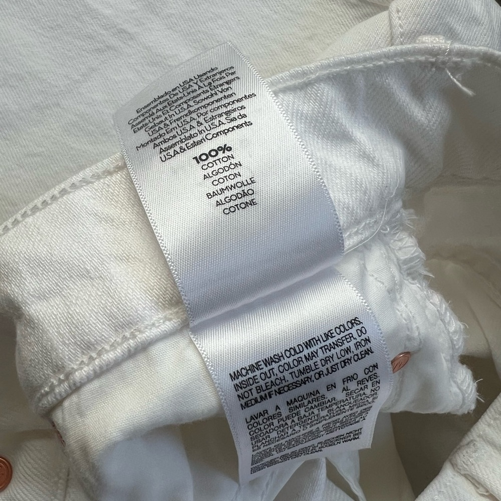 New MOTHER The Maven Bermuda Fray Shorts Sz 25 - Picture 4 of 12